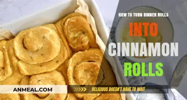 Transform Dinner Rolls into Delicious Cinnamon Rolls with Simple Steps