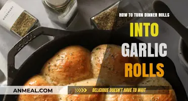 Transform Dinner Rolls into Garlic Rolls: Easy Recipe Upgrade