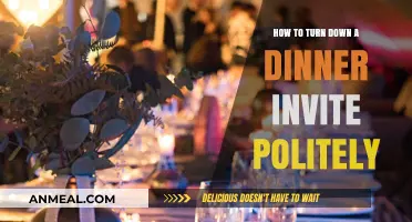 Gracefully Declining Dinner Invites: Polite Ways to Say No