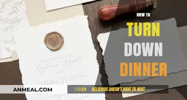 Gracefully Declining Dinner Invites: A Guide to Saying No Kindly