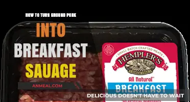 Transform Ground Pork into Delicious Homemade Breakfast Sausage Easily