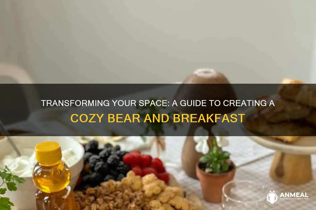how to turn items bear and breakfast