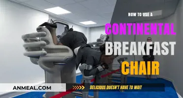 Mastering the Continental Breakfast Chair: A Practical Usage Guide