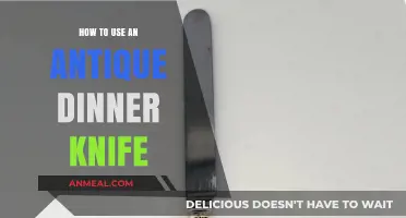 Elegant Dining: Mastering the Art of Using Antique Dinner Knives