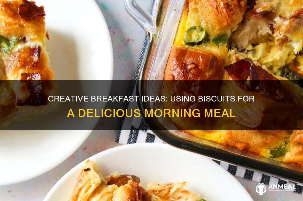 how to use bisciuts fpr breakfast