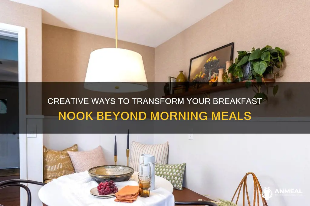 how to use breakfast area different than breakfast area
