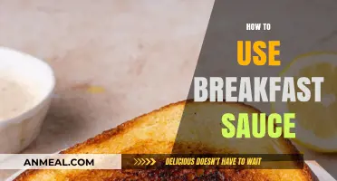 Creative Ways to Enhance Your Meals with Breakfast Sauce