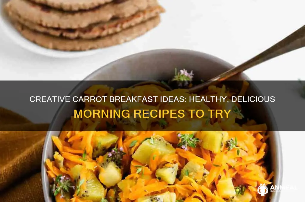 how to use carrots for breakfast
