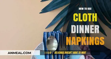 Elegant Dining Made Easy: Mastering Cloth Napkin Use at Home