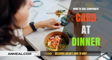 Mastering Corporate Card Etiquette: A Guide to Dining Expenses