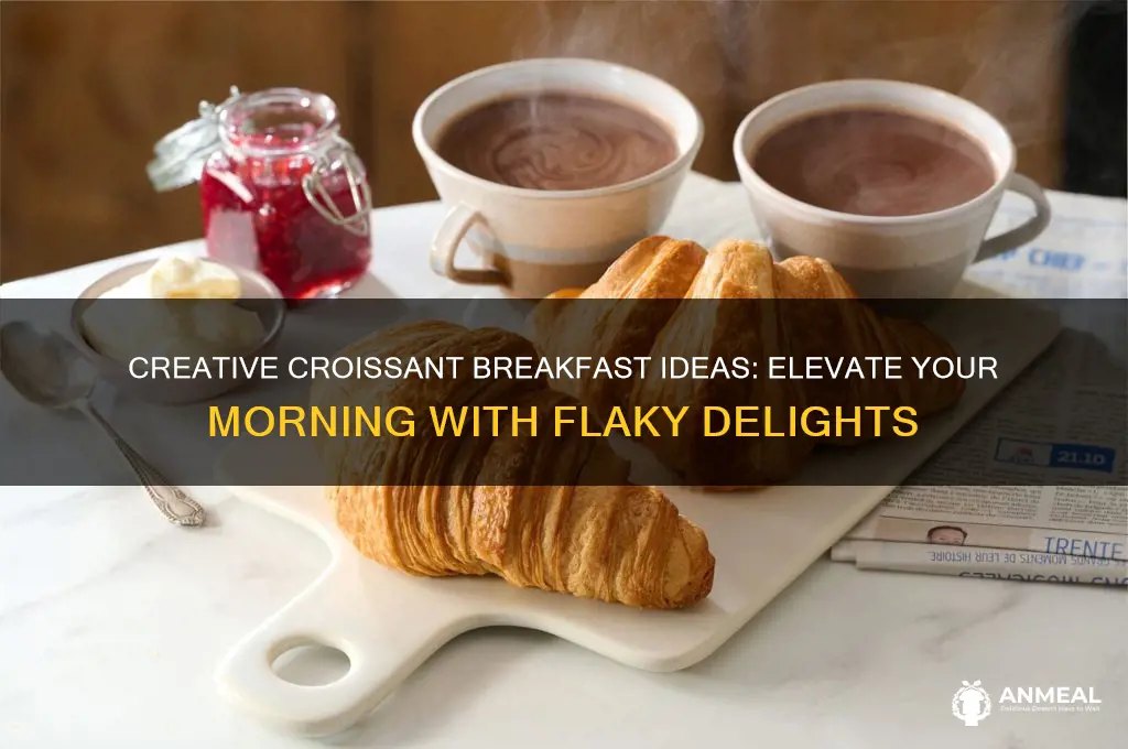 how to use croissants for breakfast
