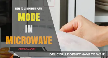 Mastering Microwave Dinner Plate Mode: Quick Tips for Perfect Heating
