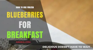 Quick & Healthy Breakfast Ideas Using Frozen Blueberries