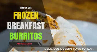 Quick & Easy: Mastering the Art of Frozen Breakfast Burritos