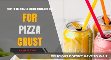 Easy Pizza Crust Hack: Using Rhodes Frozen Dinner Rolls