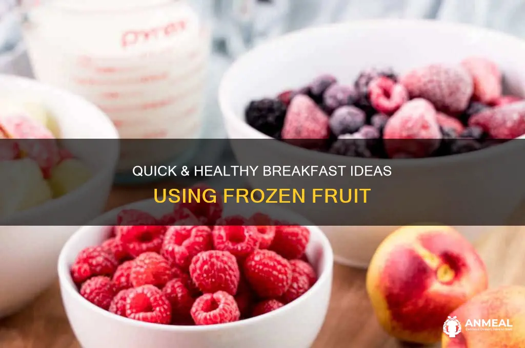 how to use frozen fruit for breakfast