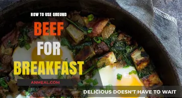 Ground Beef for Breakfast: Quick, Easy, and Delicious Ideas