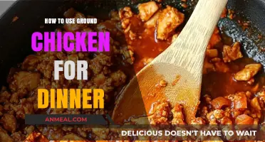 Delicious Ground Chicken Dinner Ideas: Quick, Easy, and Flavorful Recipes