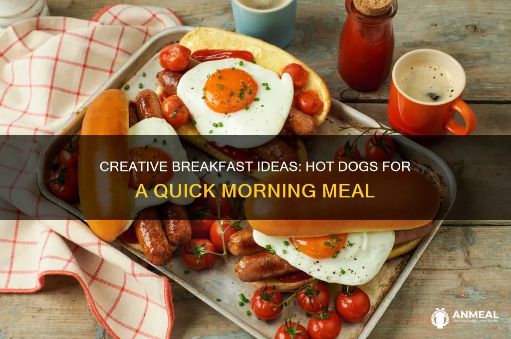 how to use hot dogs for breakfast
