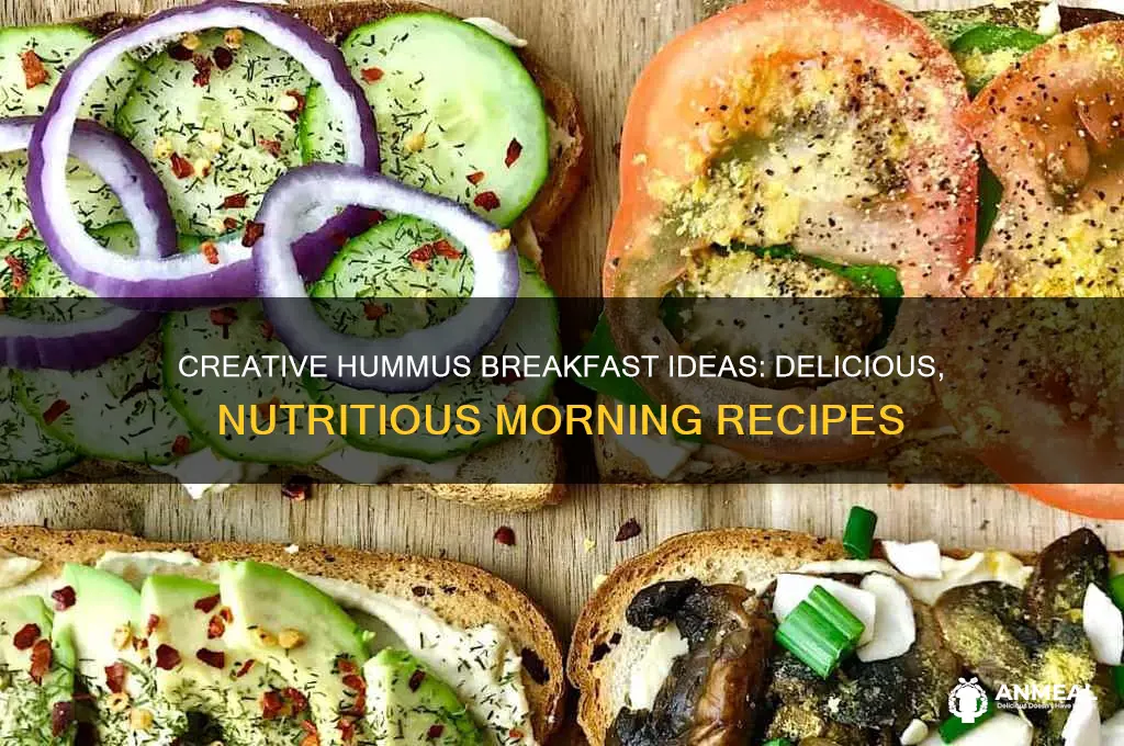 how to use hummus for breakfast