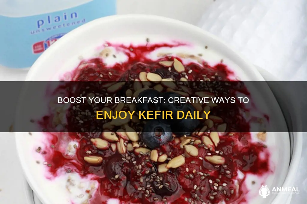 how to use kefir for breakfast