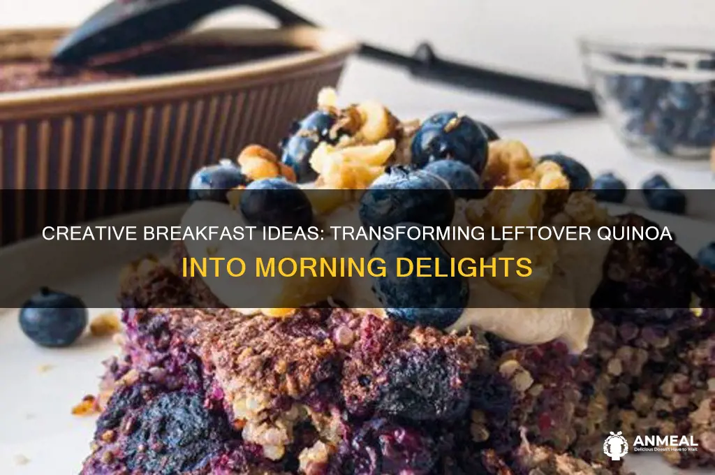 how to use leftover quinoa for breakfast