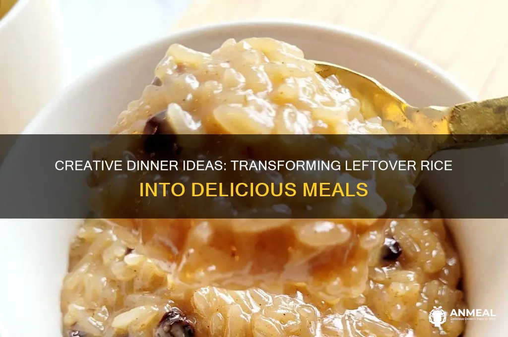 how to use leftover rice for dinner