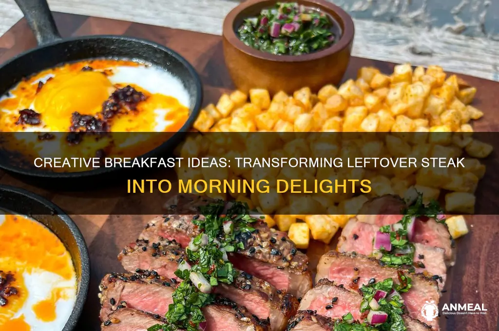 how to use leftover steak for breakfast