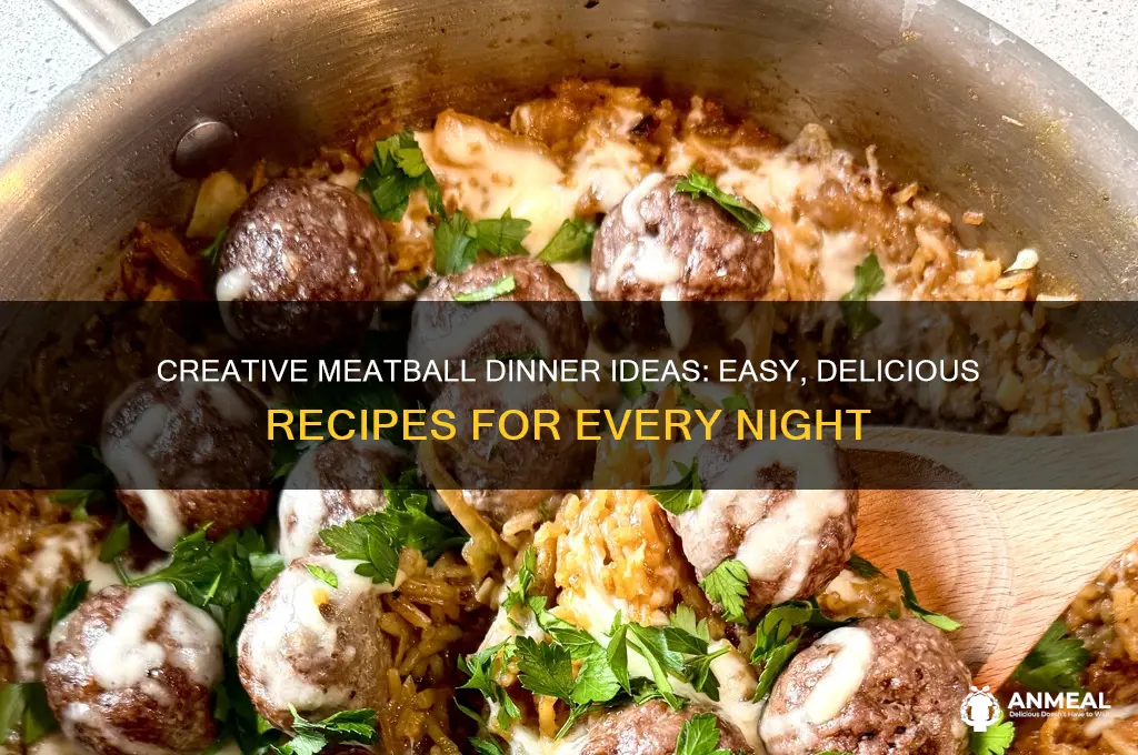 how to use meatballs for dinner