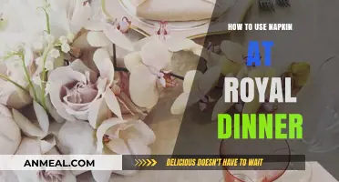 Mastering Royal Etiquette: The Art of Napkin Use at Formal Dinners