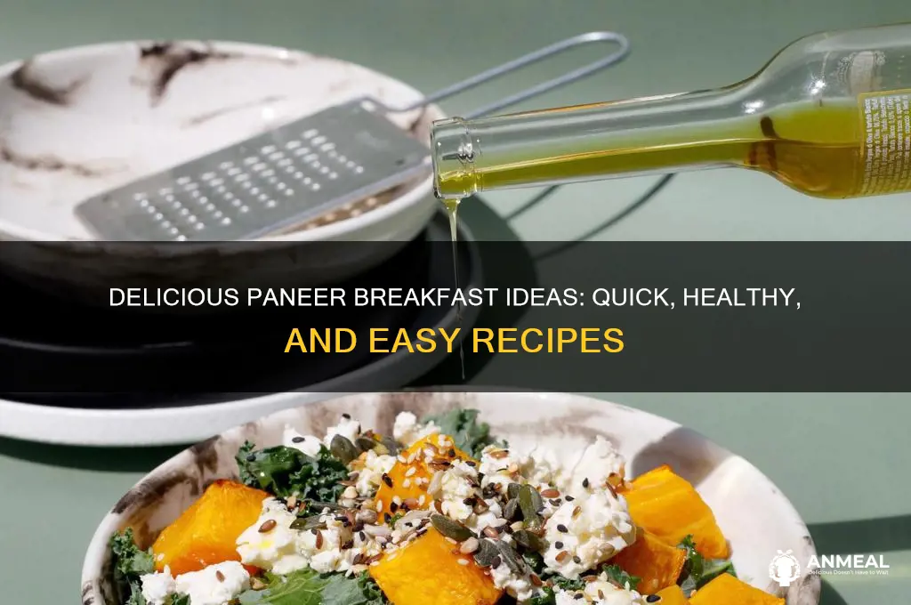 how to use paneer for breakfast