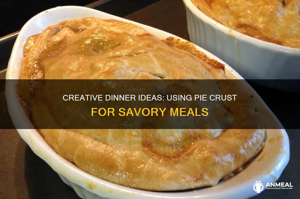 how to use pie crust for dinner