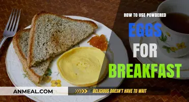 Quick Breakfast Ideas: Using Powdered Eggs for Busy Mornings