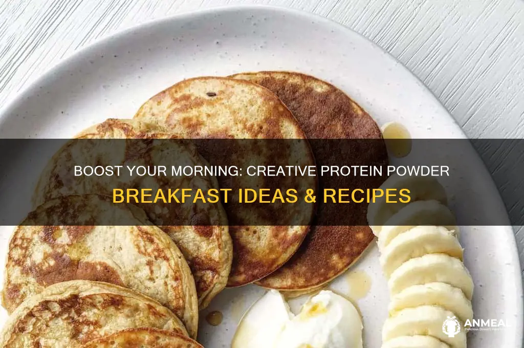 how to use protein powder for breakfast