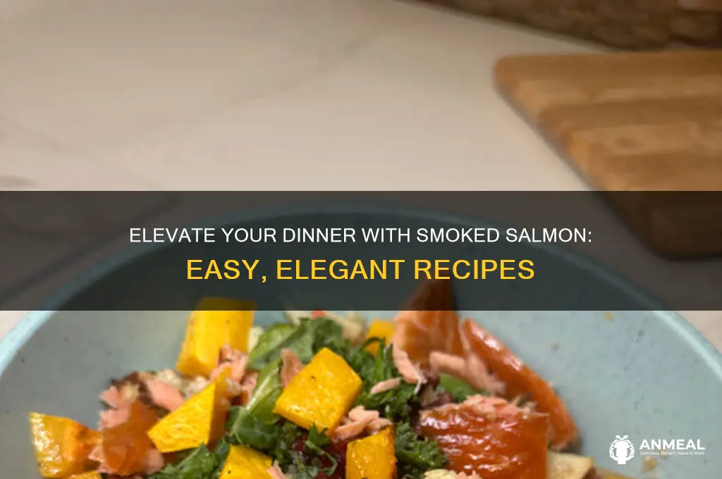 how to use smoked salmon for dinner