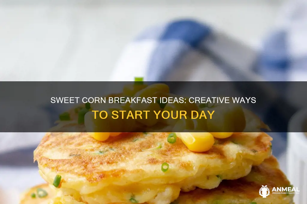 how to use sweet corn in breakfast