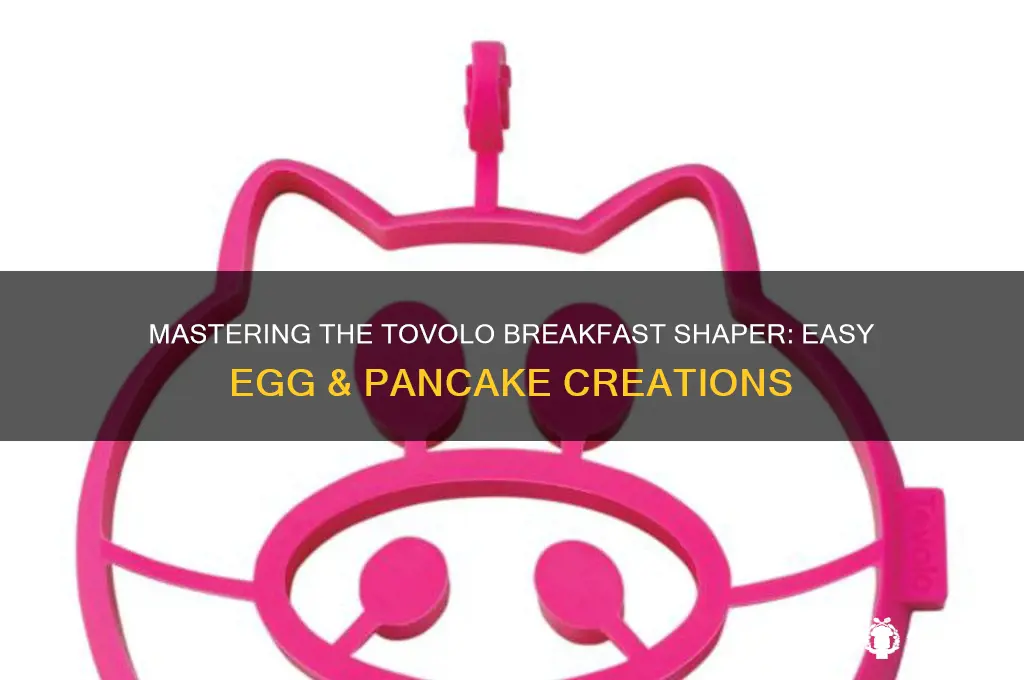how to use tovolo breakfast shaper