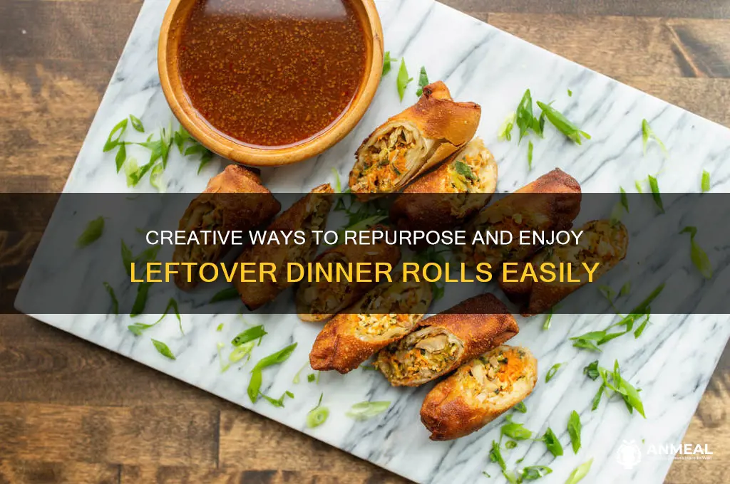 how to use up excess dinner rolls