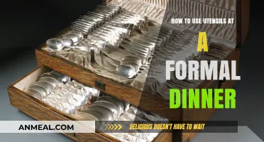 Mastering Formal Dining: A Guide to Proper Utensil Etiquette