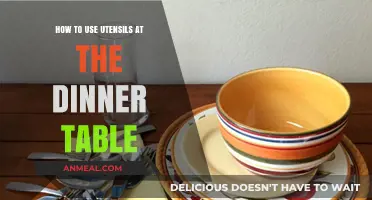 Mastering Table Etiquette: A Guide to Proper Utensil Usage
