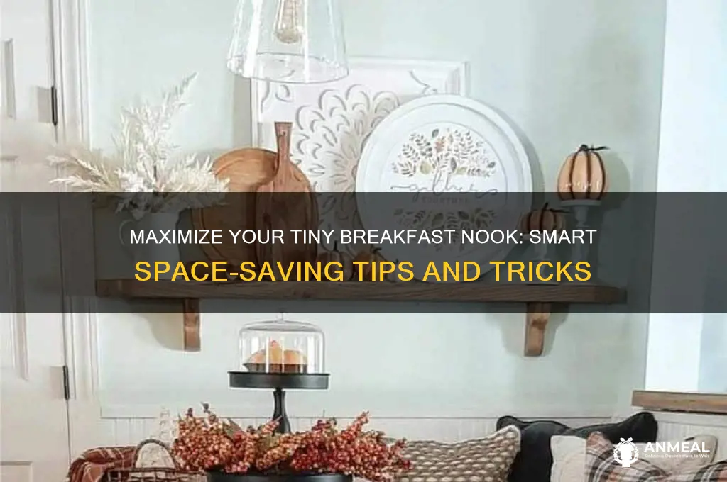 how to utilize small breakfast space