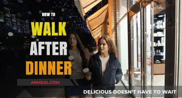 Post-Dinner Stroll: Simple Steps to Walk and Digest Comfortably