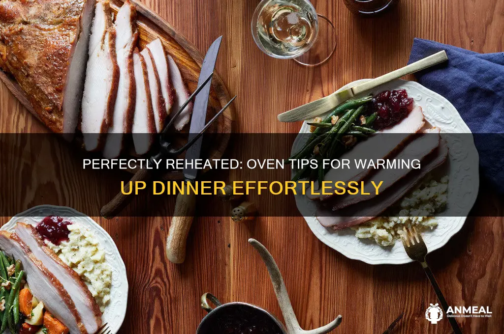 how to warm up dinner in oven