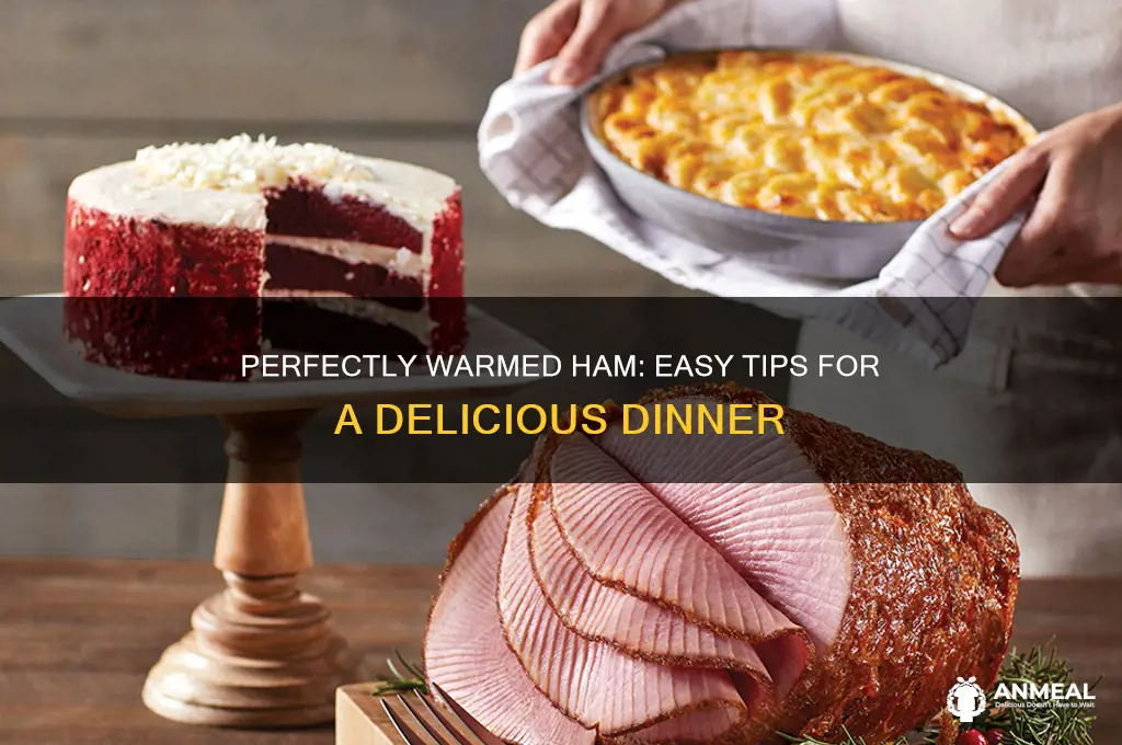 how to warm-up ham for dinner