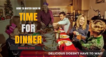 Watch 'Back in Time for Dinner' Easily: A Streaming Guide