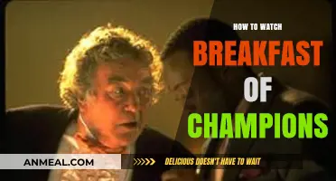 Watch Breakfast of Champions: Streaming Guide for the Classic Film