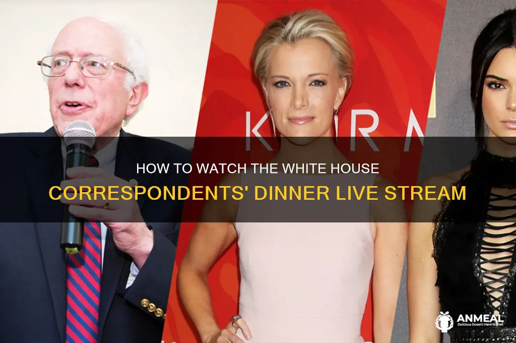 how to watch correspondents dinner