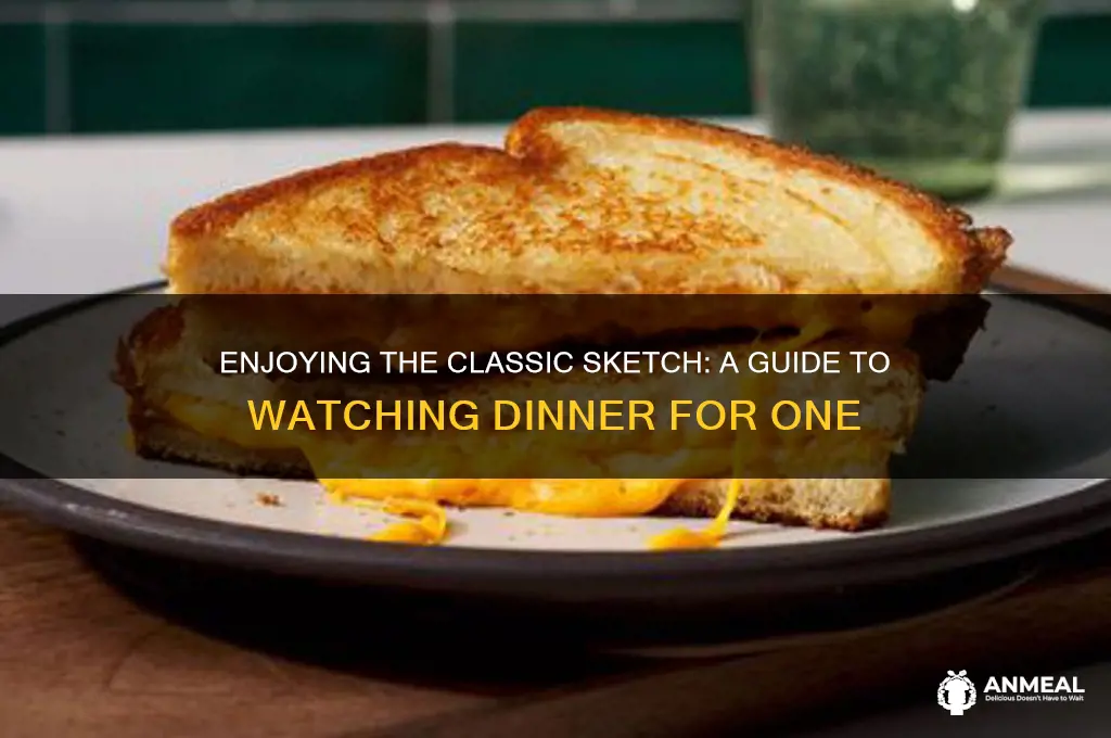 how to watch dinner for one