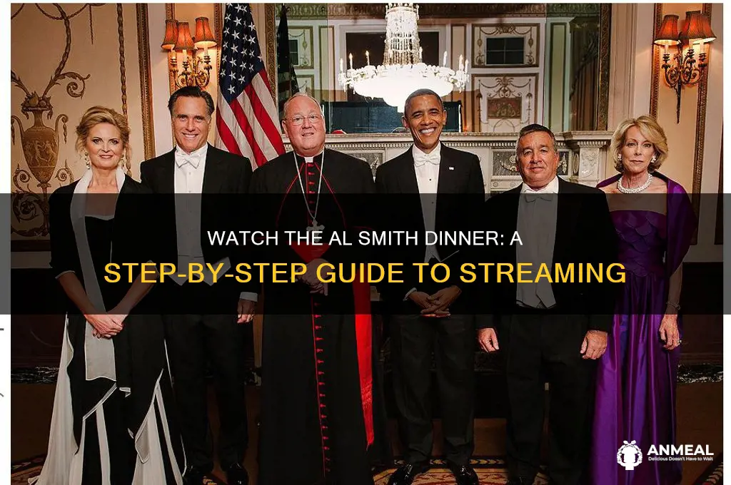 how to watch the al smith dinner