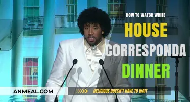 How to Watch the White House Correspondents' Dinner Live: A Guide
